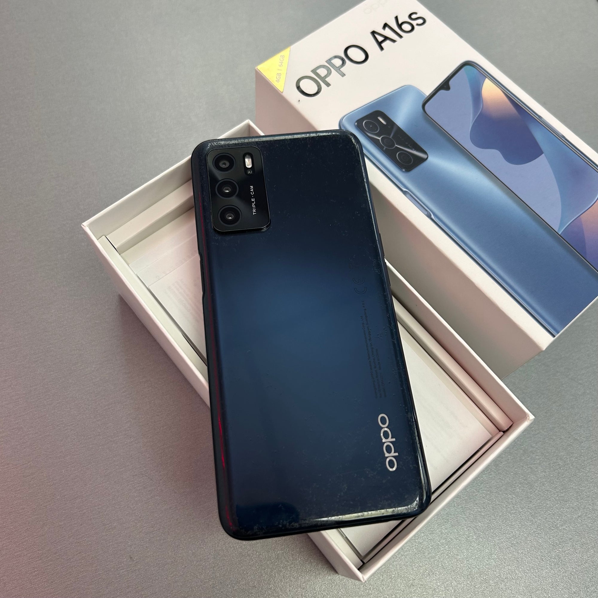 Oppo A16s Crystal Black 64GB Unlocked Android