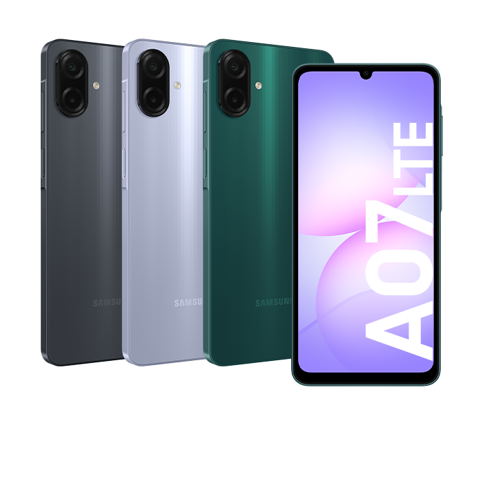 Samsung Galaxy A07 64GB Brand New Sealed Black, GREEN & VIOLET