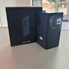 Samsung Galaxy Z Fold2 phone next to its packaging on a table