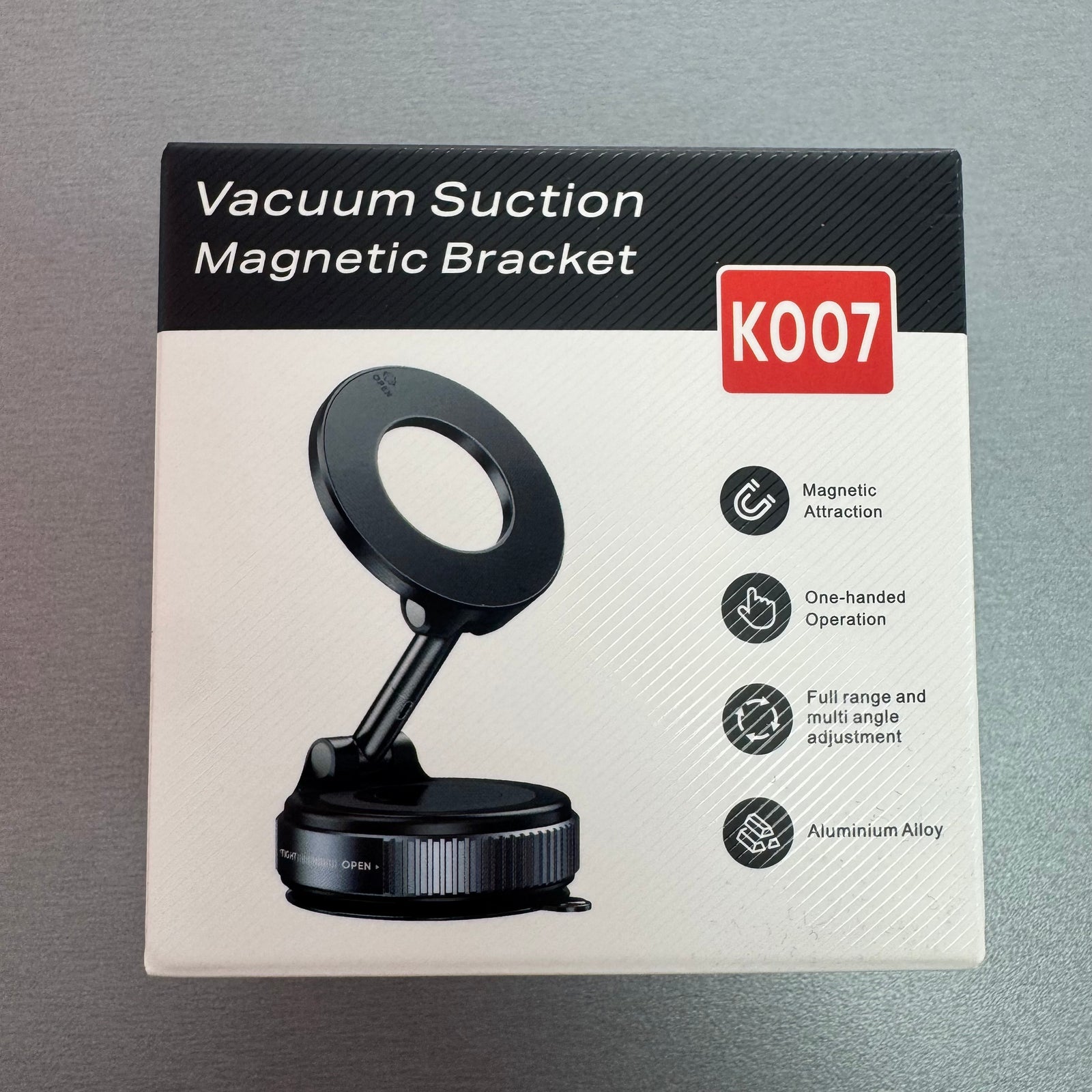 Vacuum Suction Magnetic Bracket