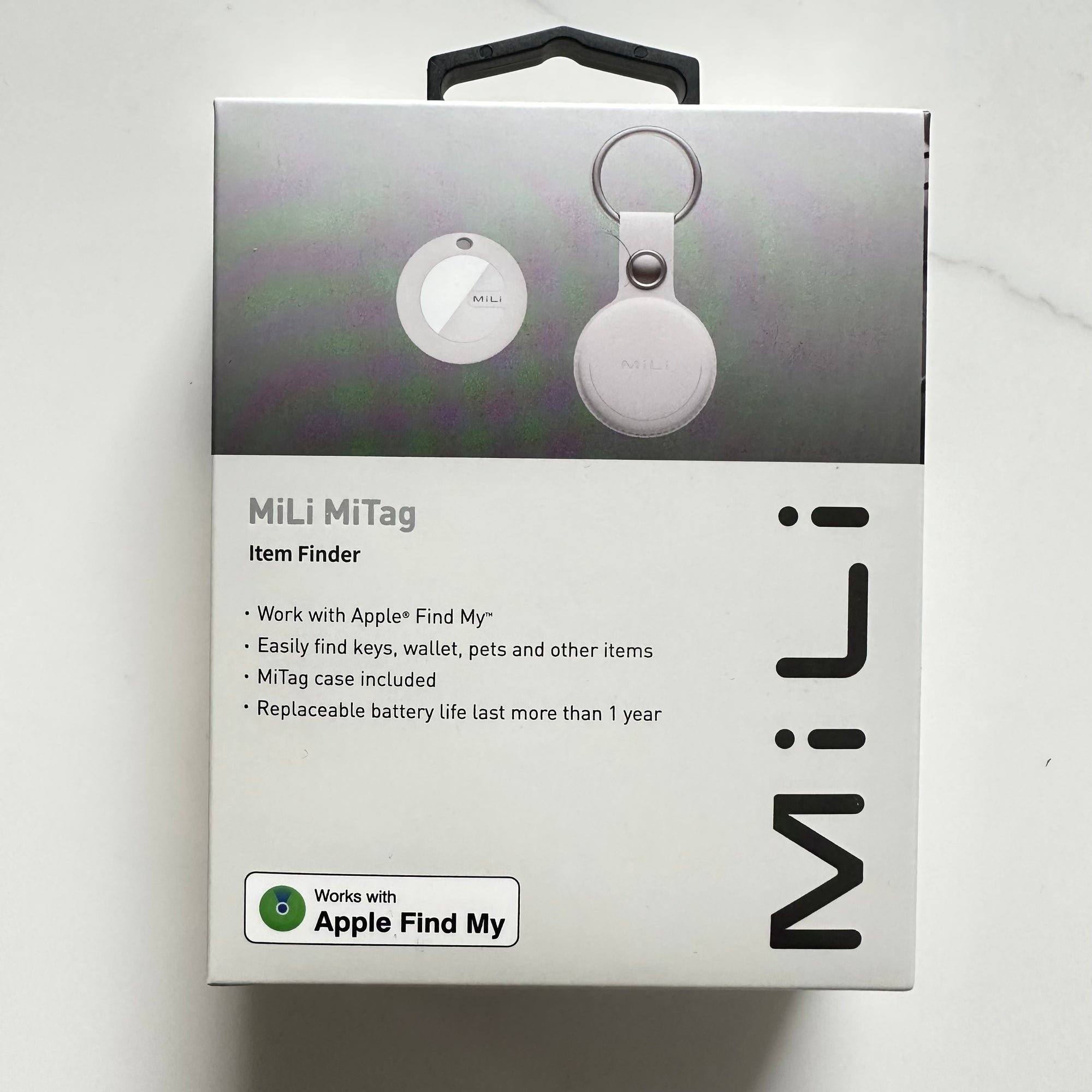 MiTag Item Finder (Like Air Tag) fully apple compatible air tag alternative
