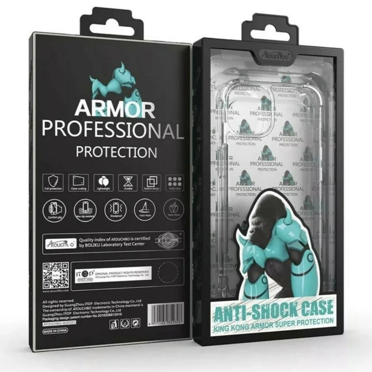 iPhone Brute Clear High Impact Protection Case iPhone 15