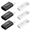 USB Adaptors type c micro usb and lightning port