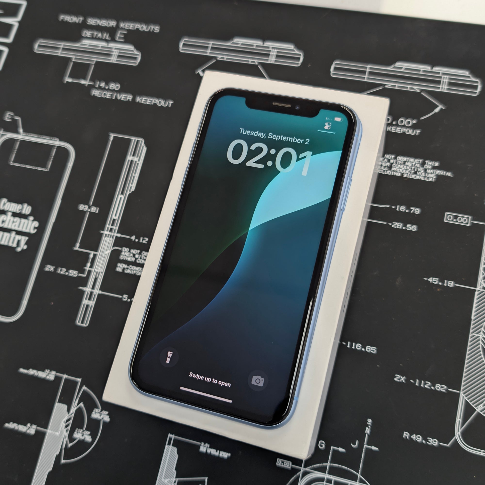 Apple iPhone XR 128GB Blue 100% Battery Health