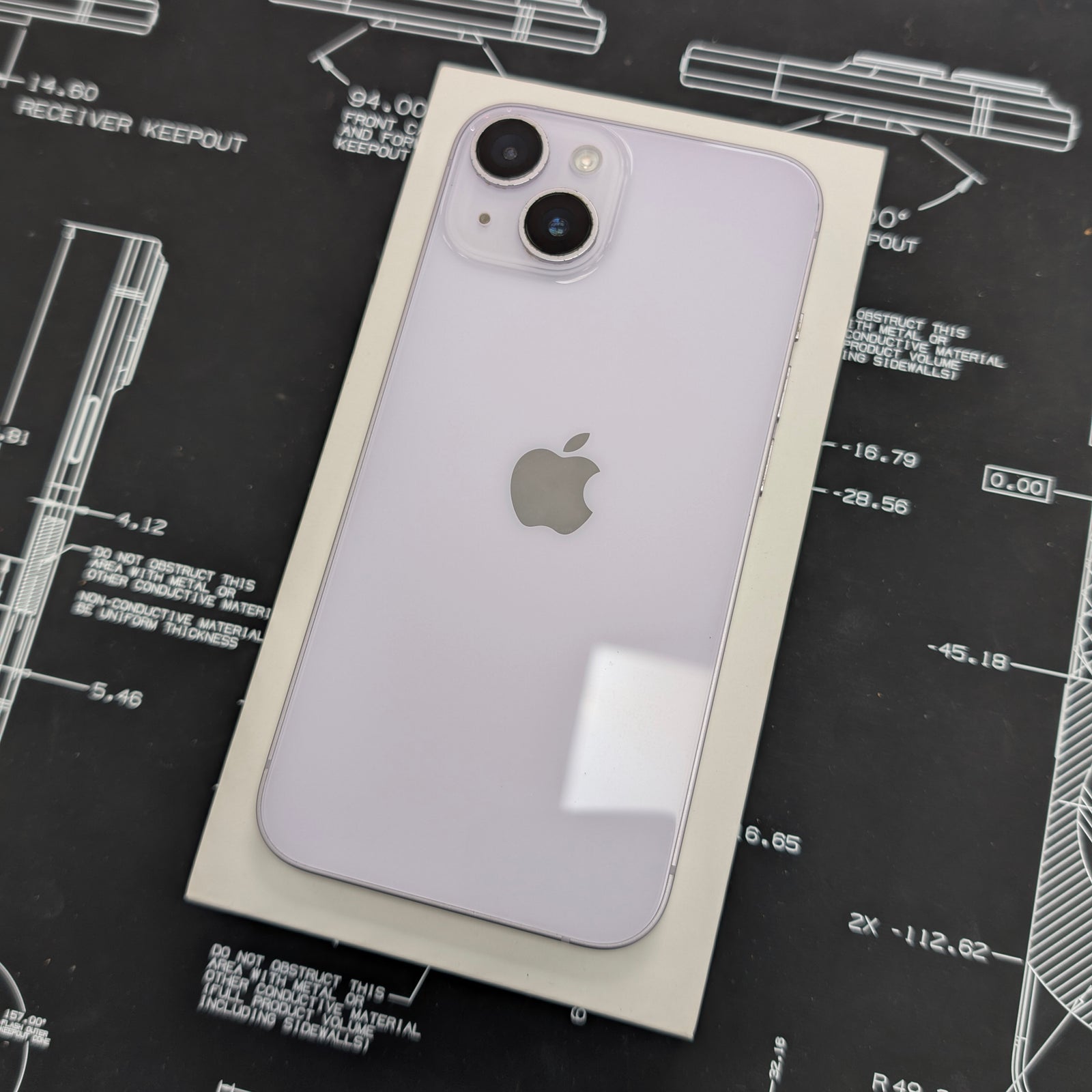 Apple iPhone 14 128GB - Purple - 100% Battery Health