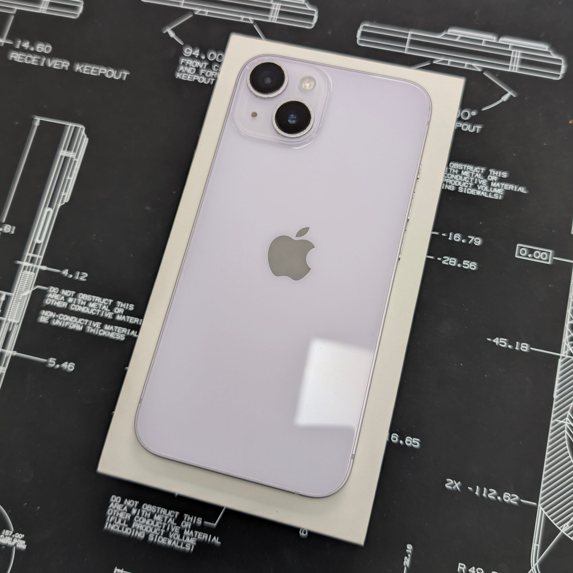 Apple iPhone 14 128GB - Purple - 100% Battery Health