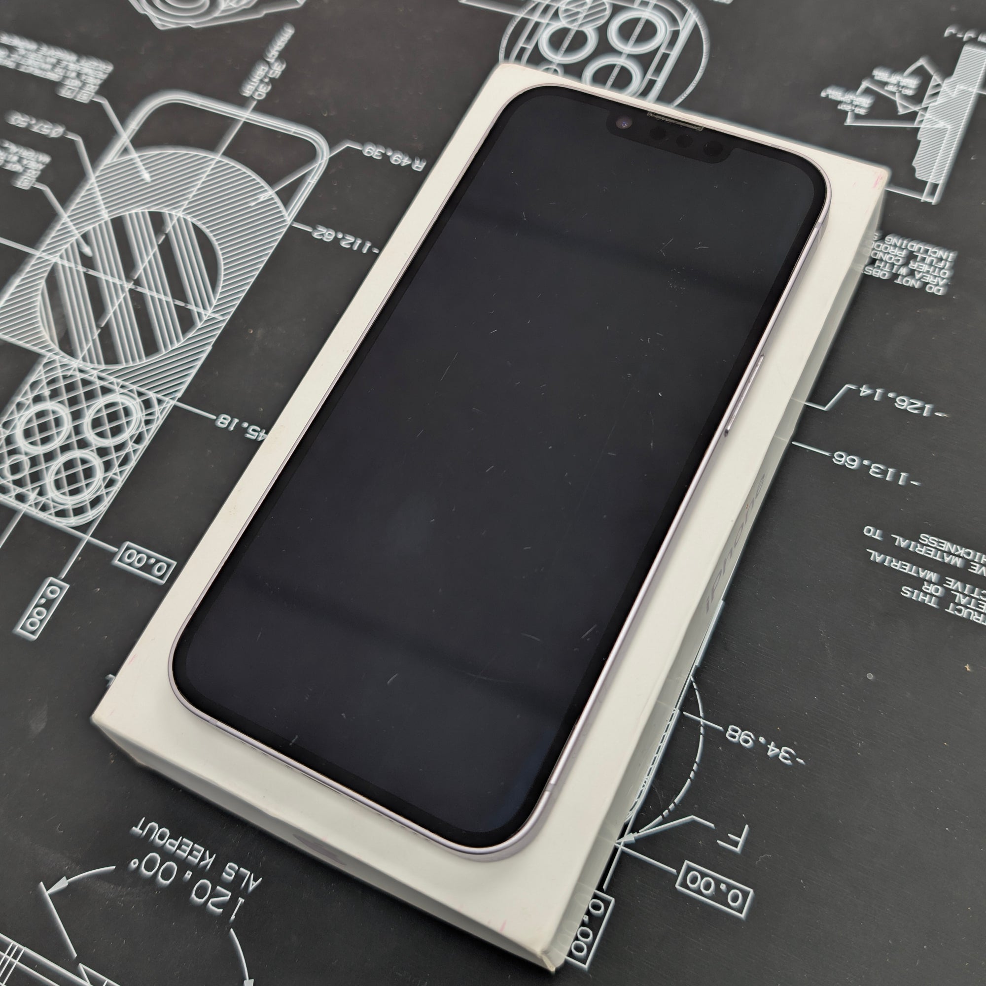 Apple iPhone 14 128GB Purple 100% Batt Health