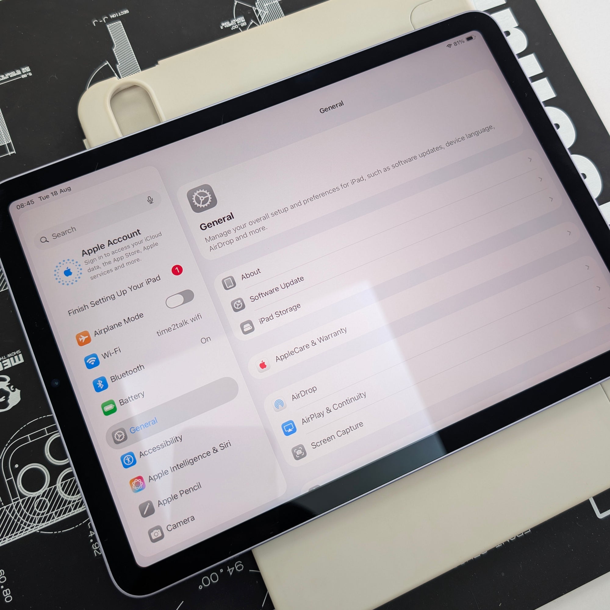 Apple iPad Air (5th Generation) 64GB Purple Wi-Fi Only