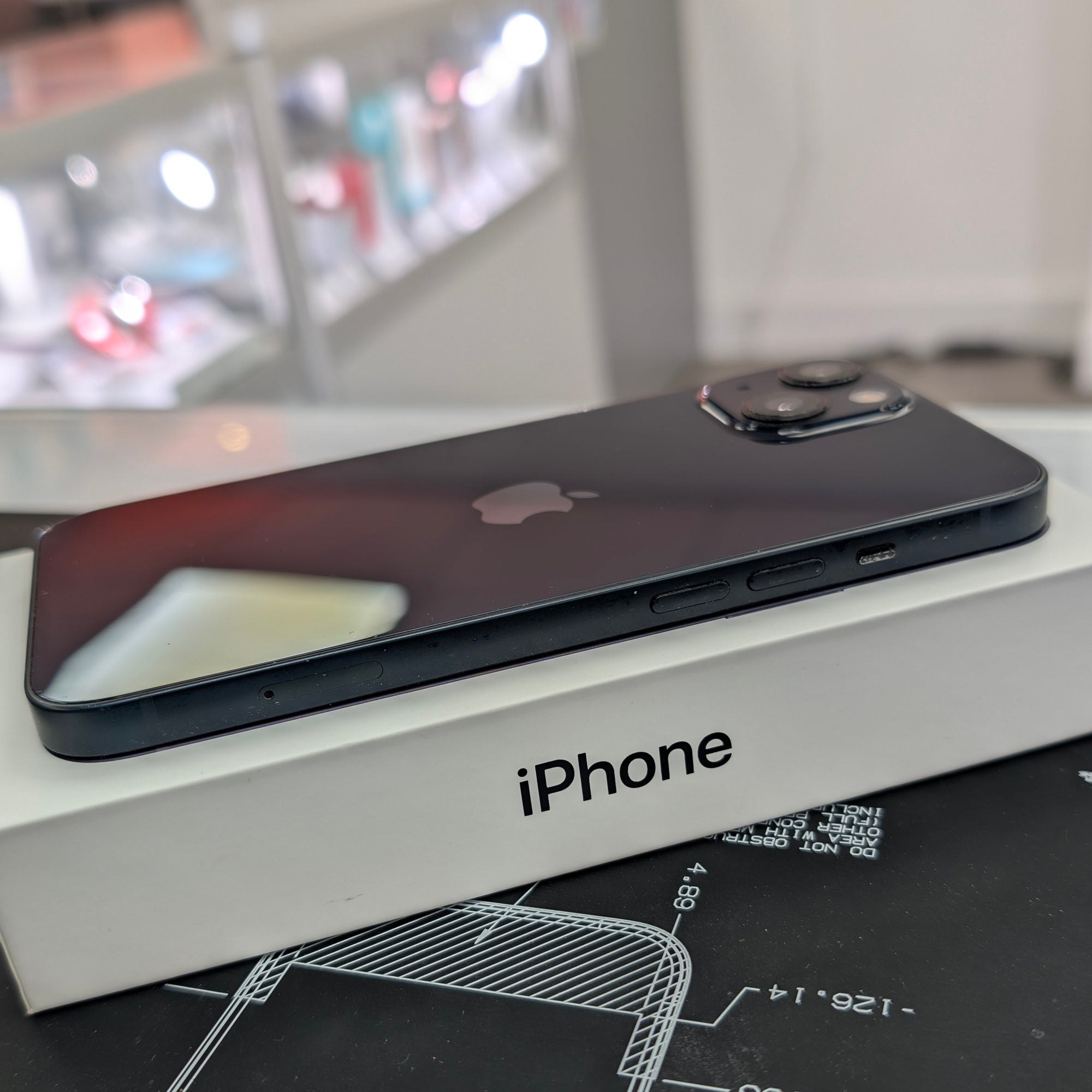 Apple iPhone 13 128GB Black 100% Battery