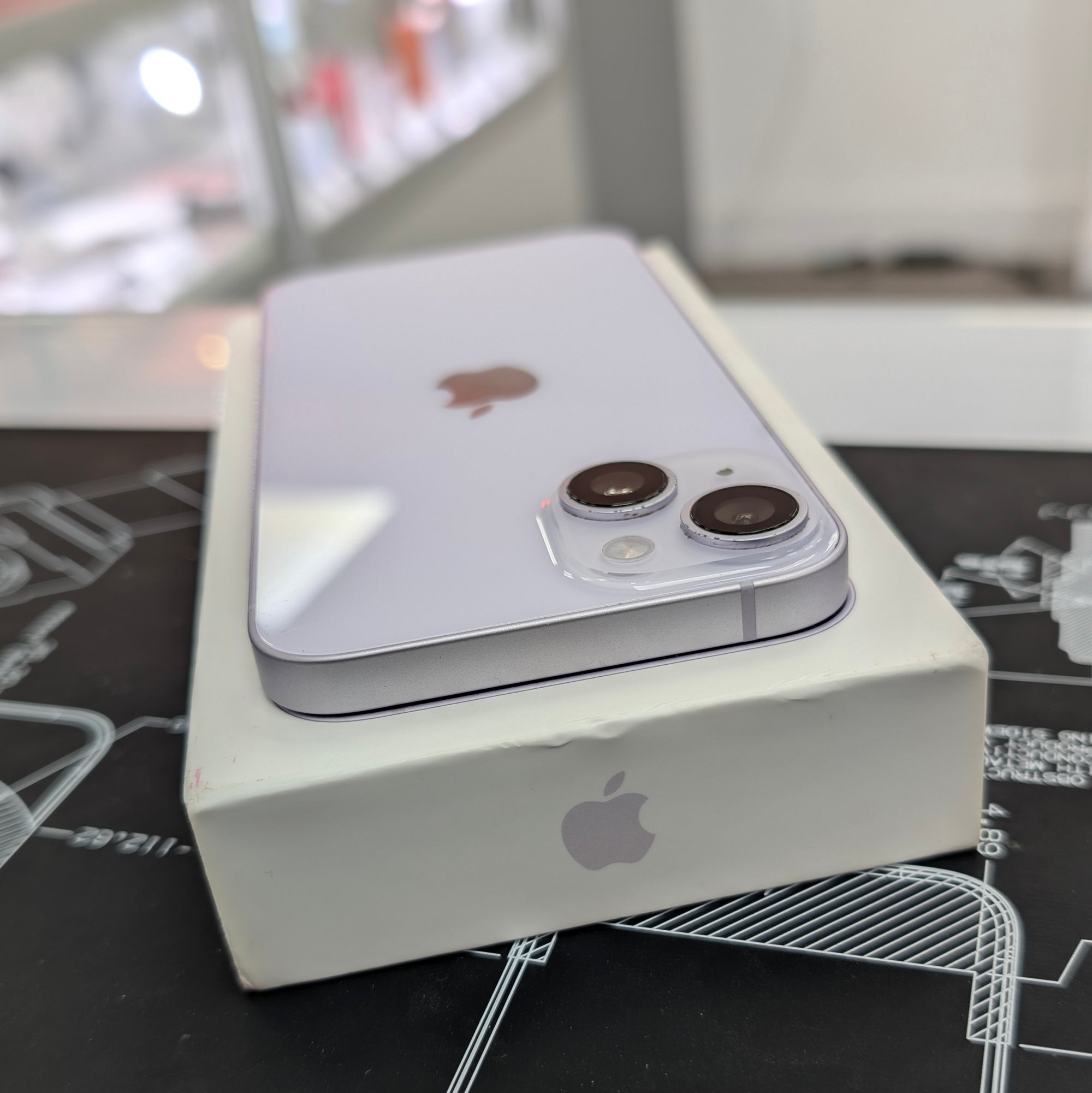 Apple iPhone 14 128GB Purple 100% Batt Health