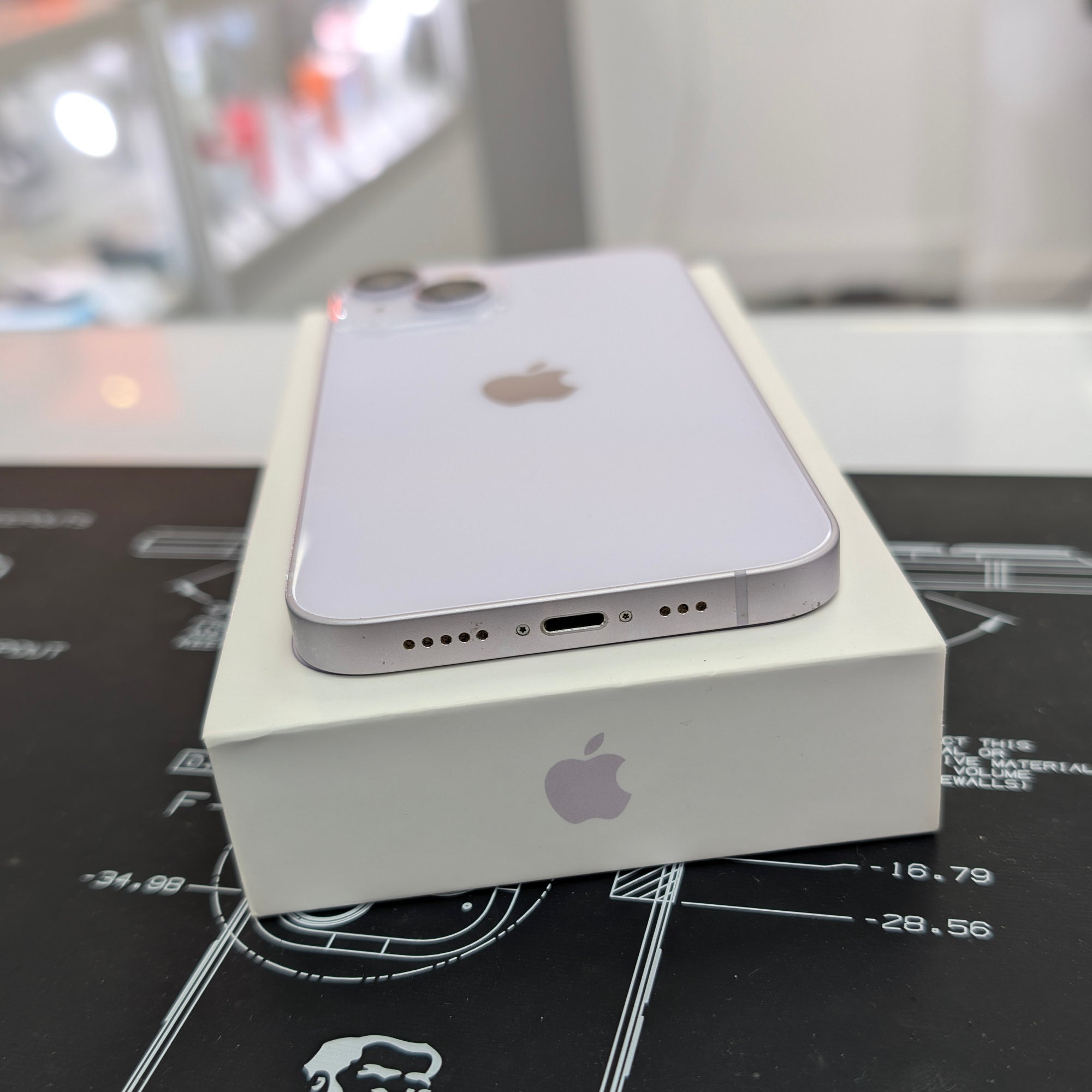 Apple iPhone 14 128GB - Purple - 100% Battery Health