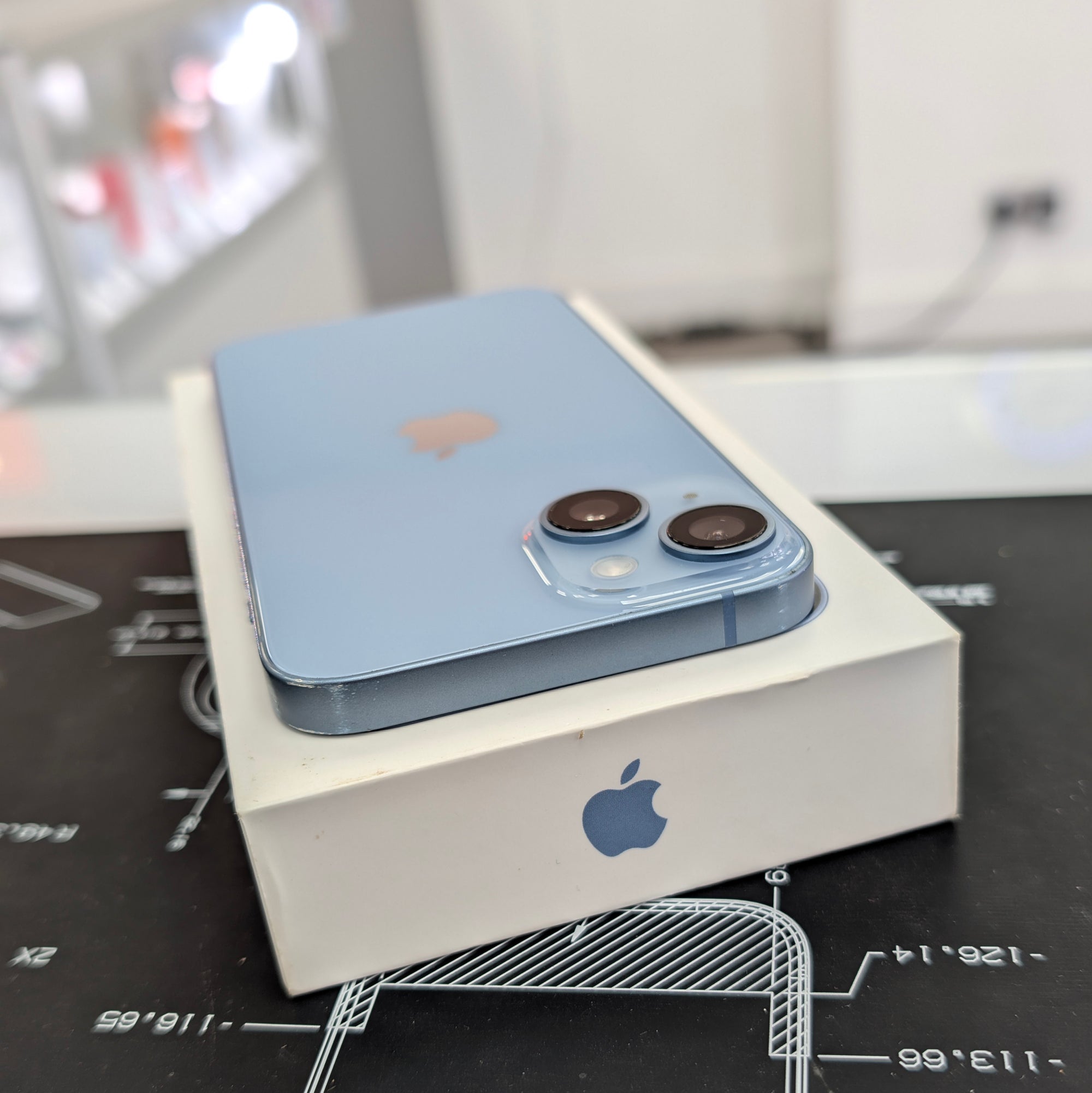 Apple iPhone 14 128GB Blue - 100% Battery Health