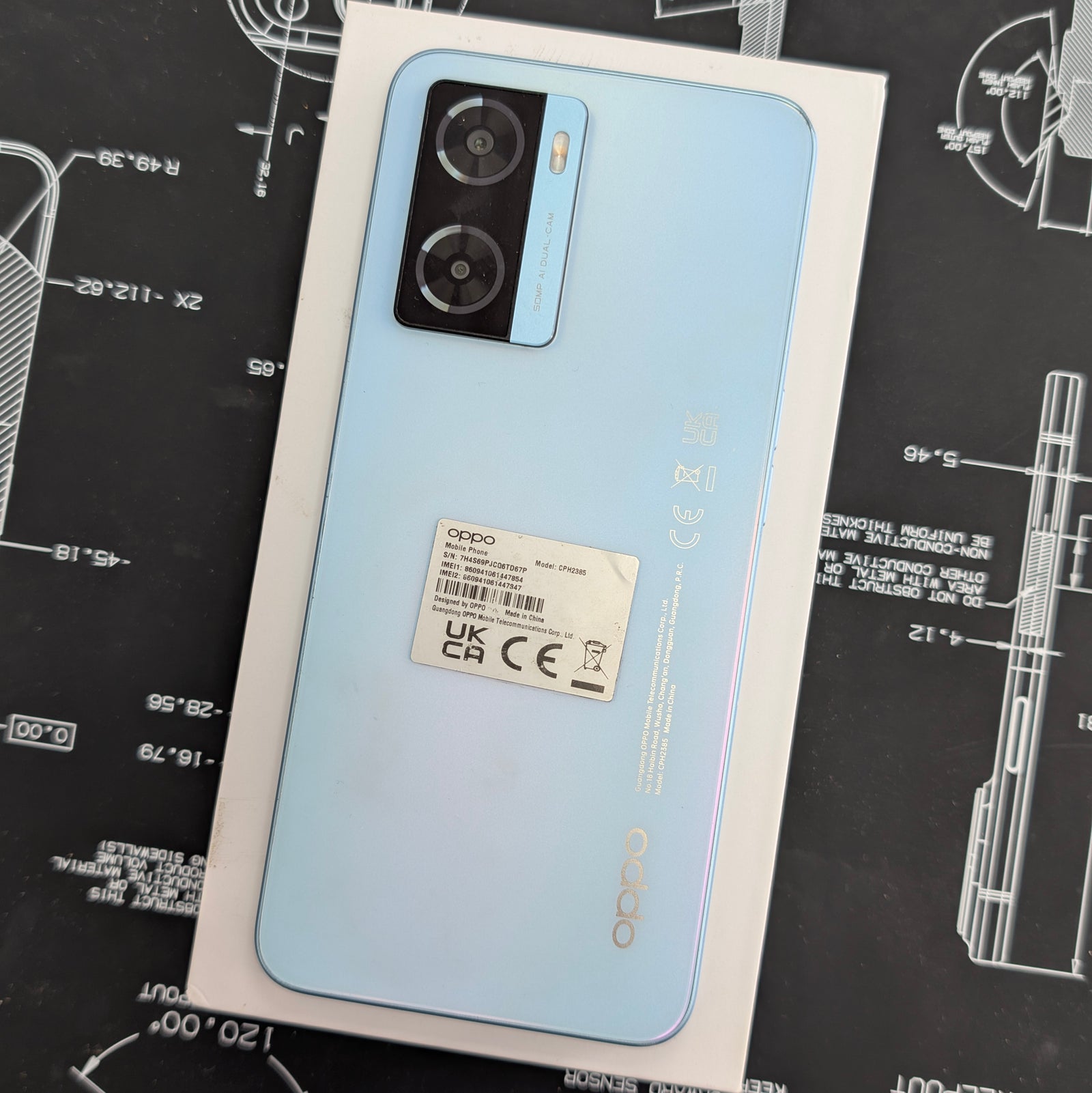 Oppo A77 Blue 128GB Unlocked