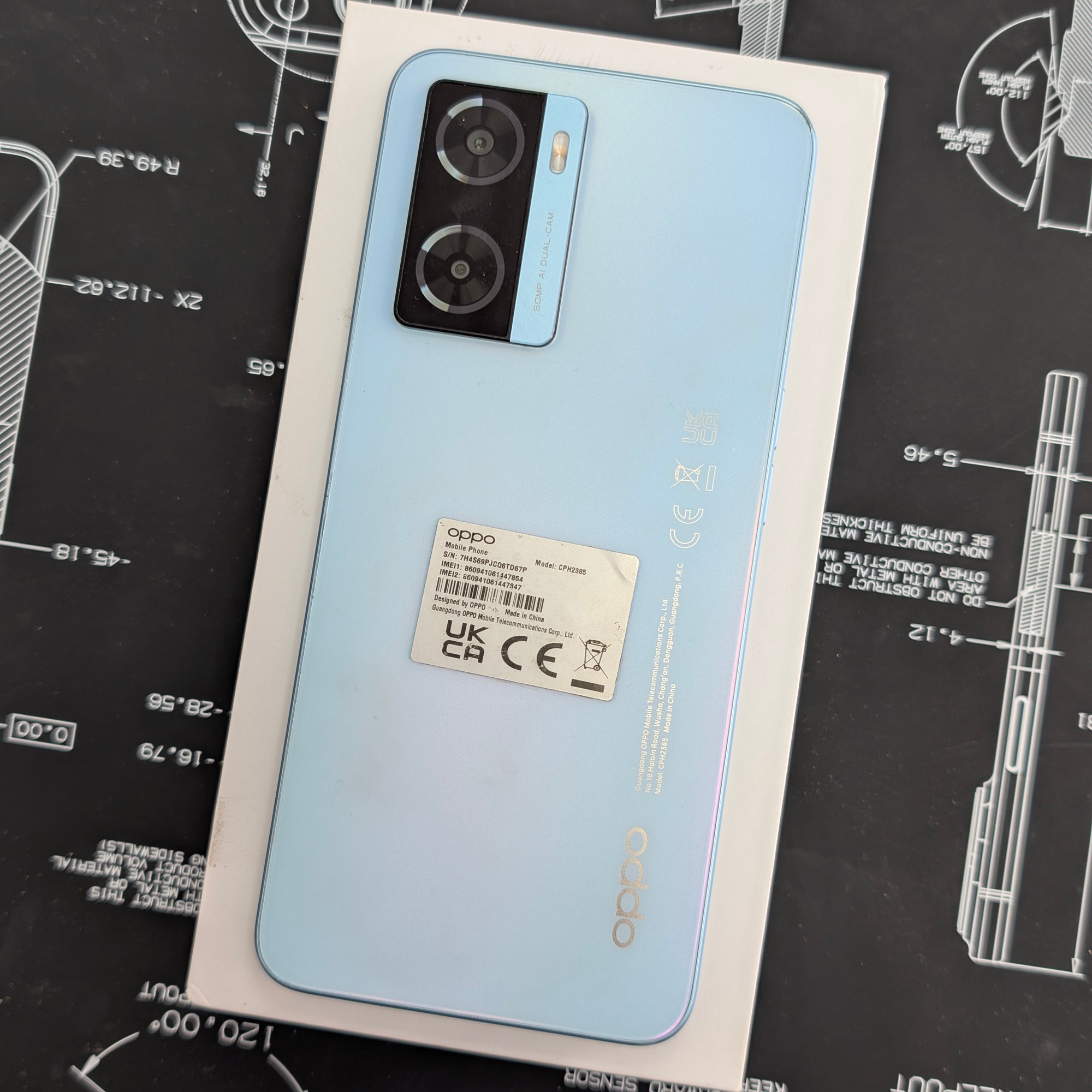 Oppo A77 Blue 128GB Unlocked