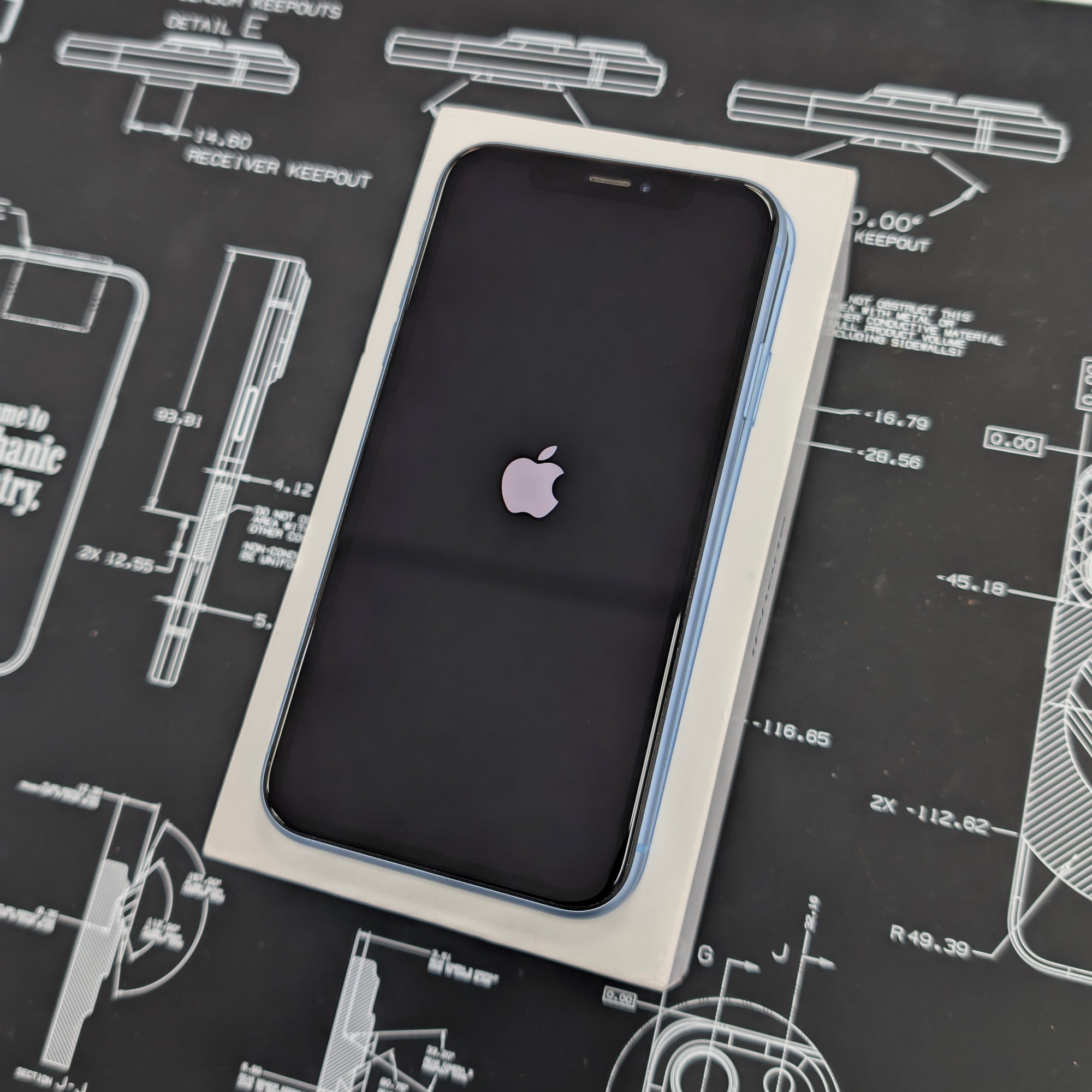 Apple iPhone XR 128GB Blue 100% Battery Health