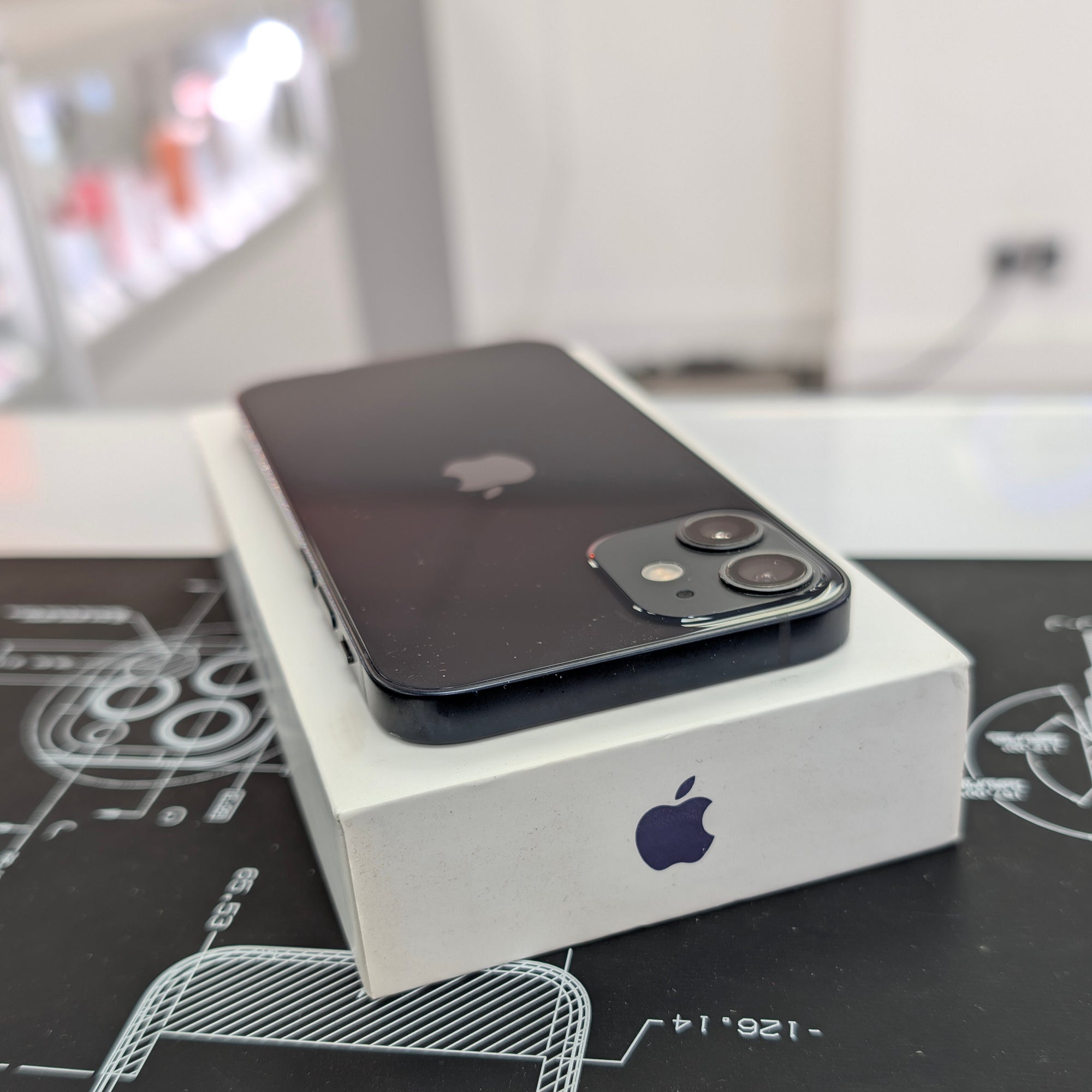 Apple iPhone 12 Mini 64GB Black - 100% Health Battery