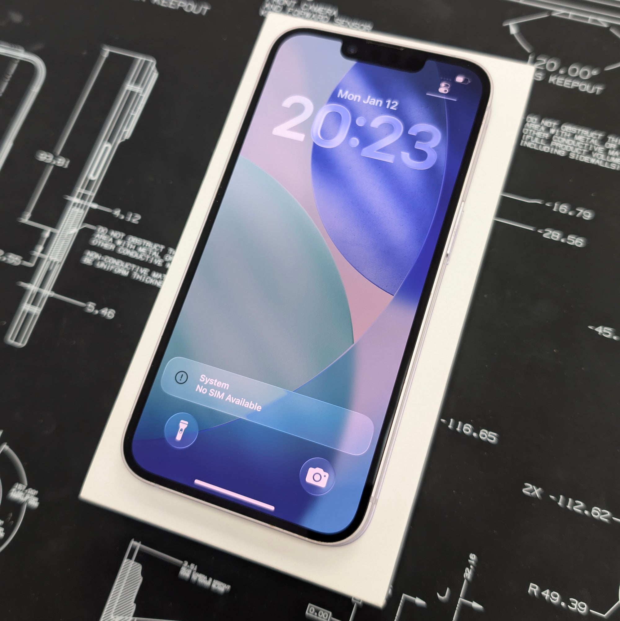 Apple iPhone 14 128GB - Purple - 100% Battery Health