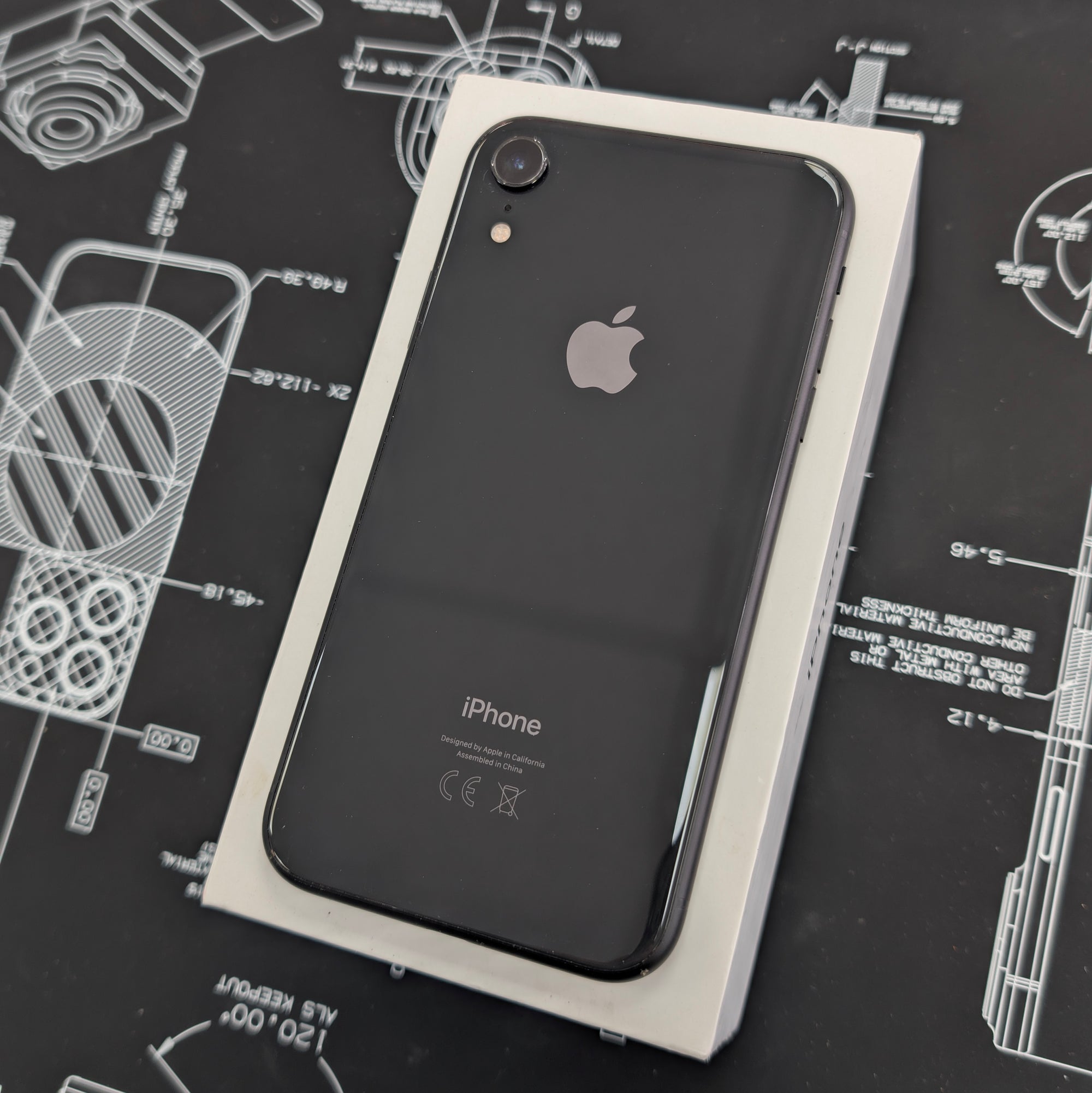 Apple iPhone XR 128GB Black 100% Battery Health