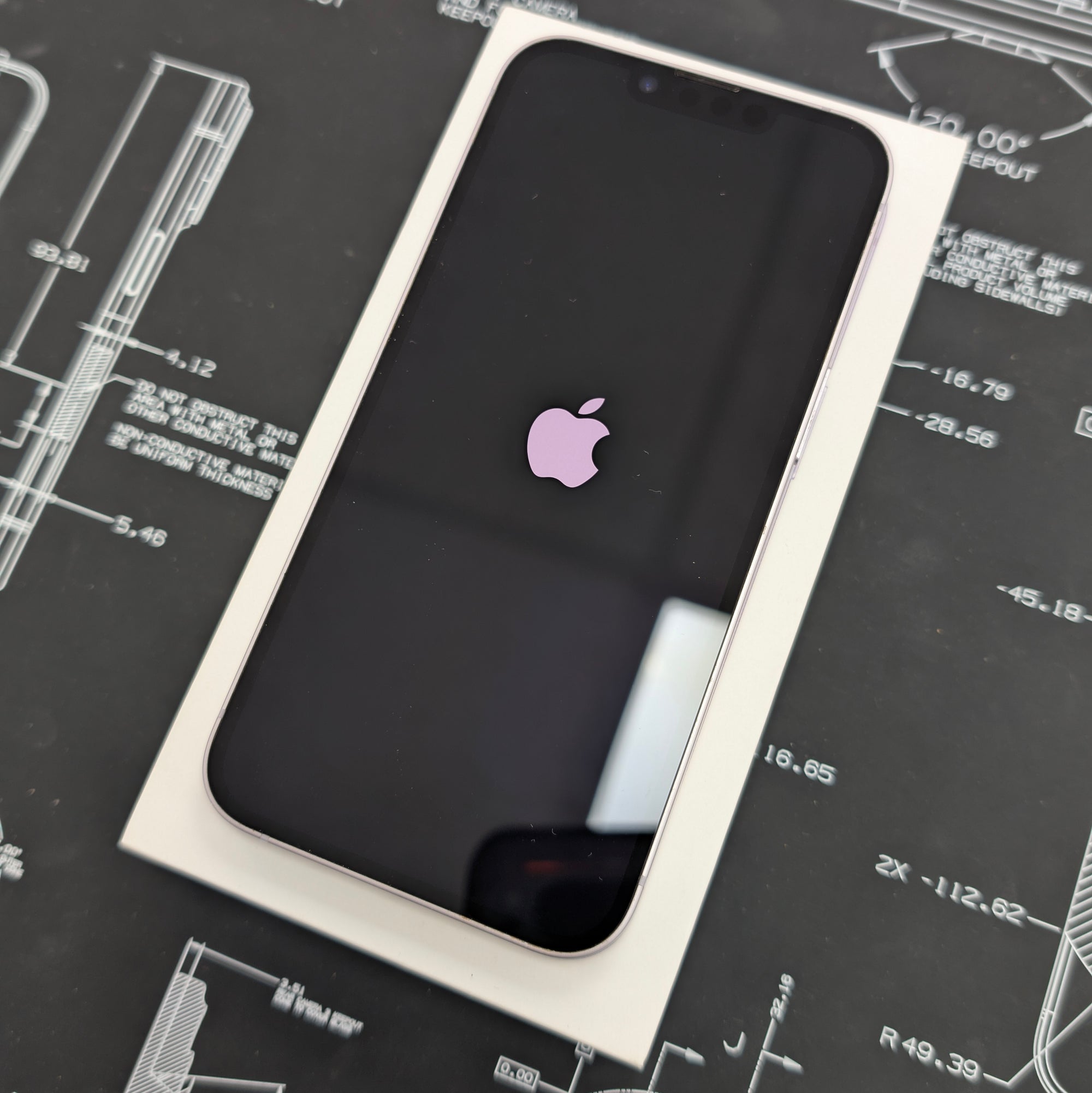 Apple iPhone 14 128GB - Purple - 100% Battery Health