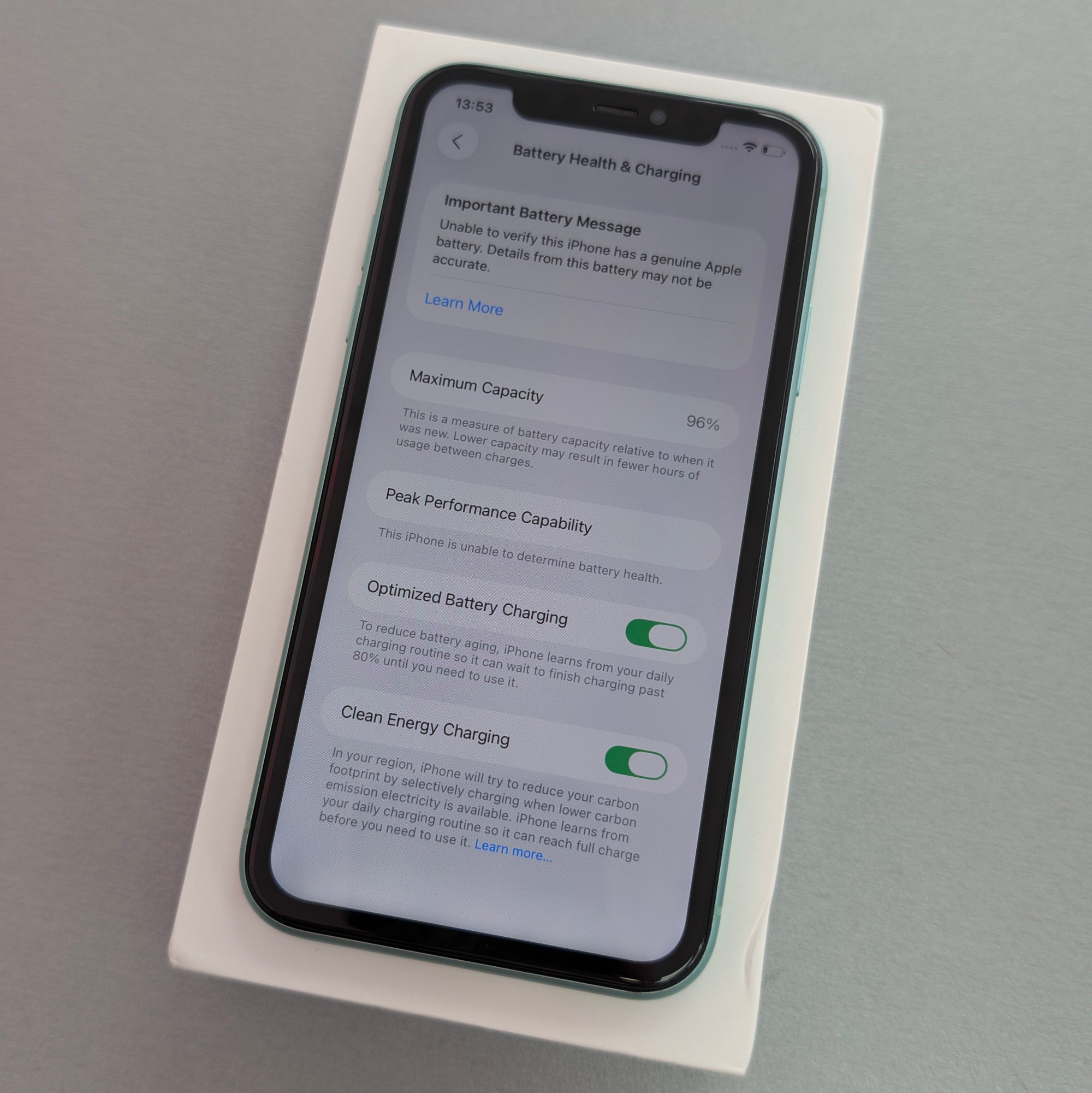 Apple iPhone 11 Green 64GB Unlocked