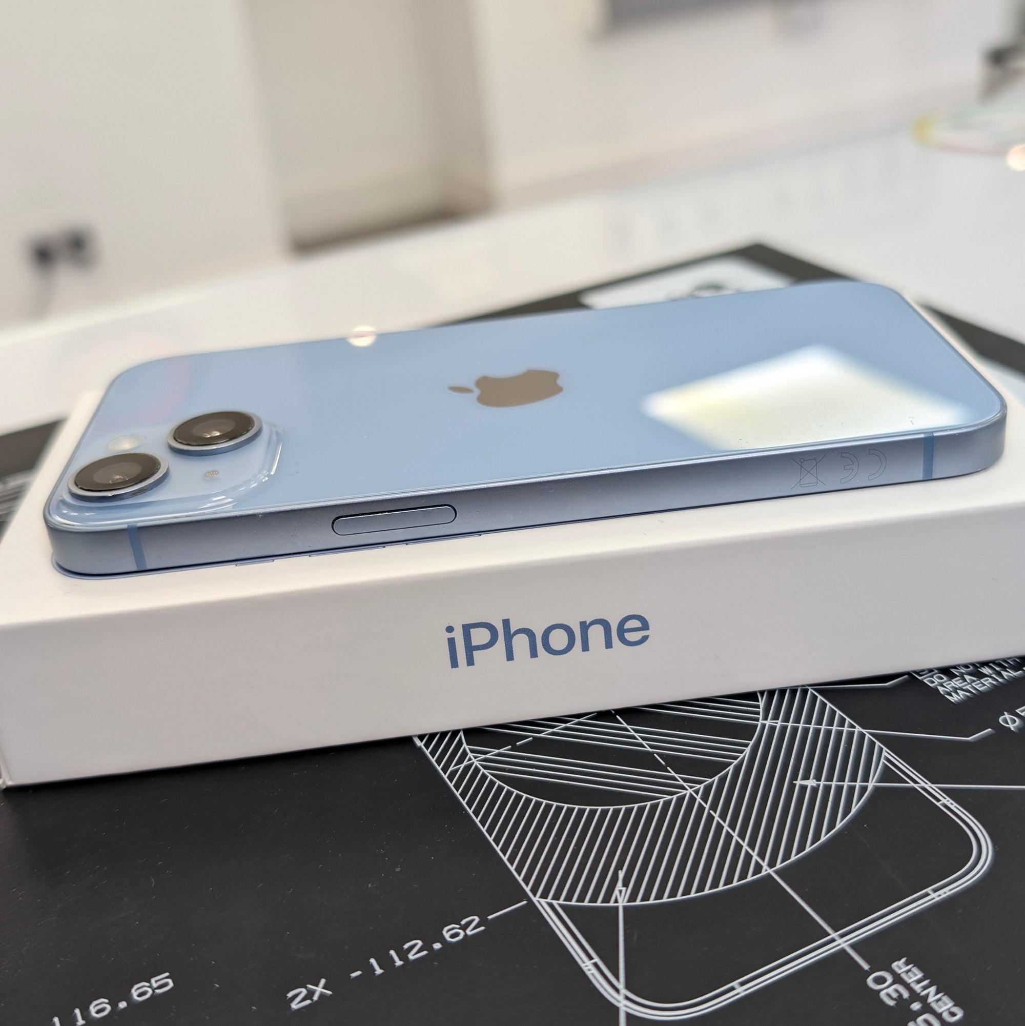 Apple iPhone 14 128GB - Blue 100% Battery Health