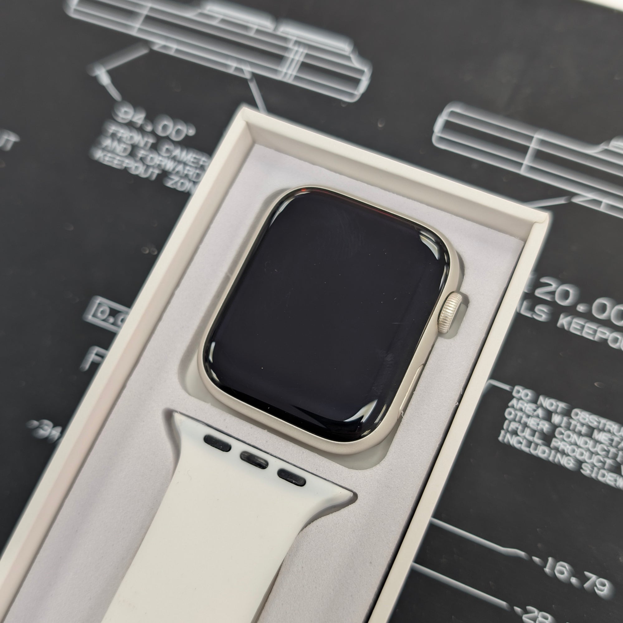 Apple Watch Series 9, 45mm Silver WiFi only