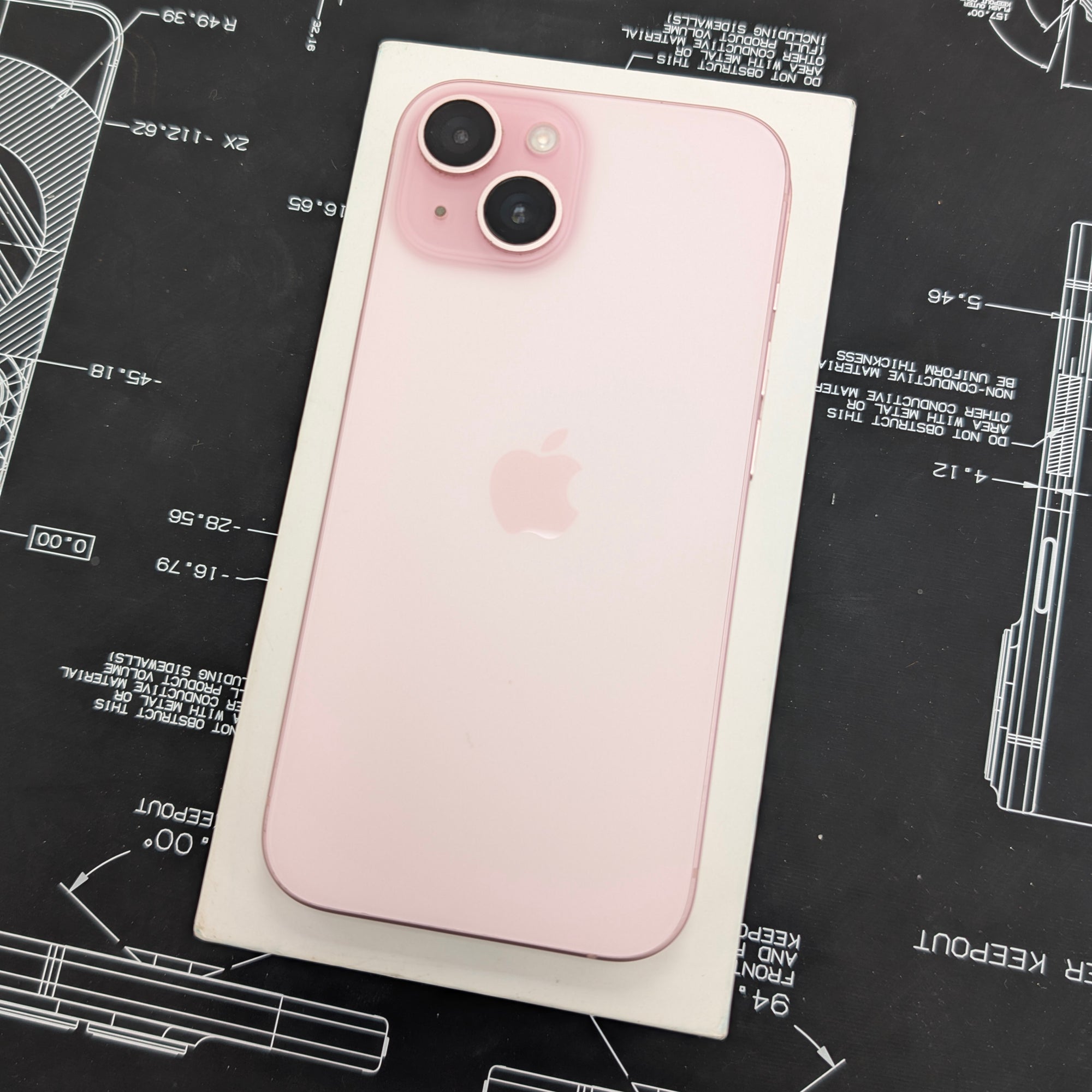 Apple iPhone 15 128GB Pink 100% Battery Health
