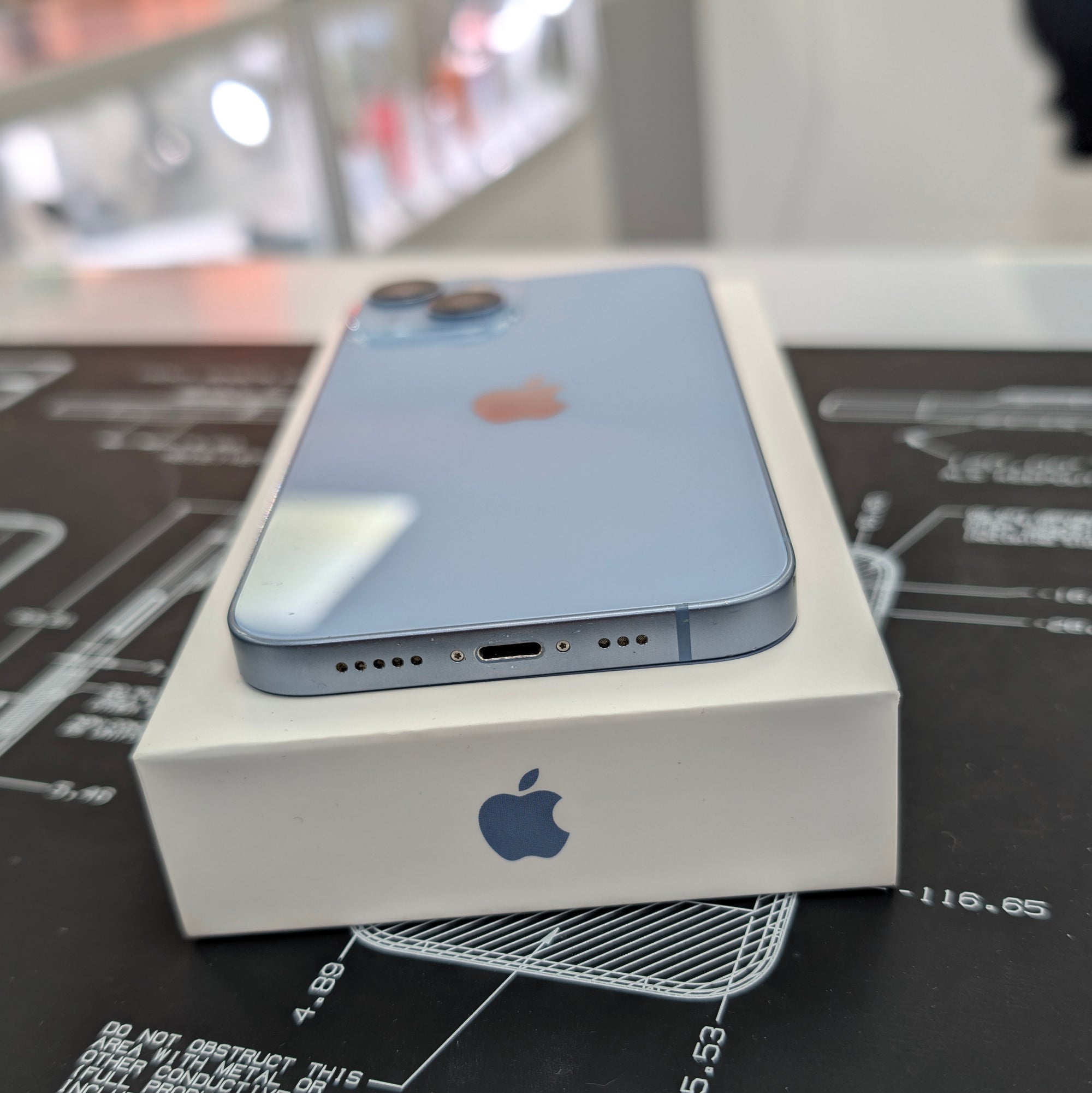 Apple iPhone 14 128GB - Blue 100% Battery Health