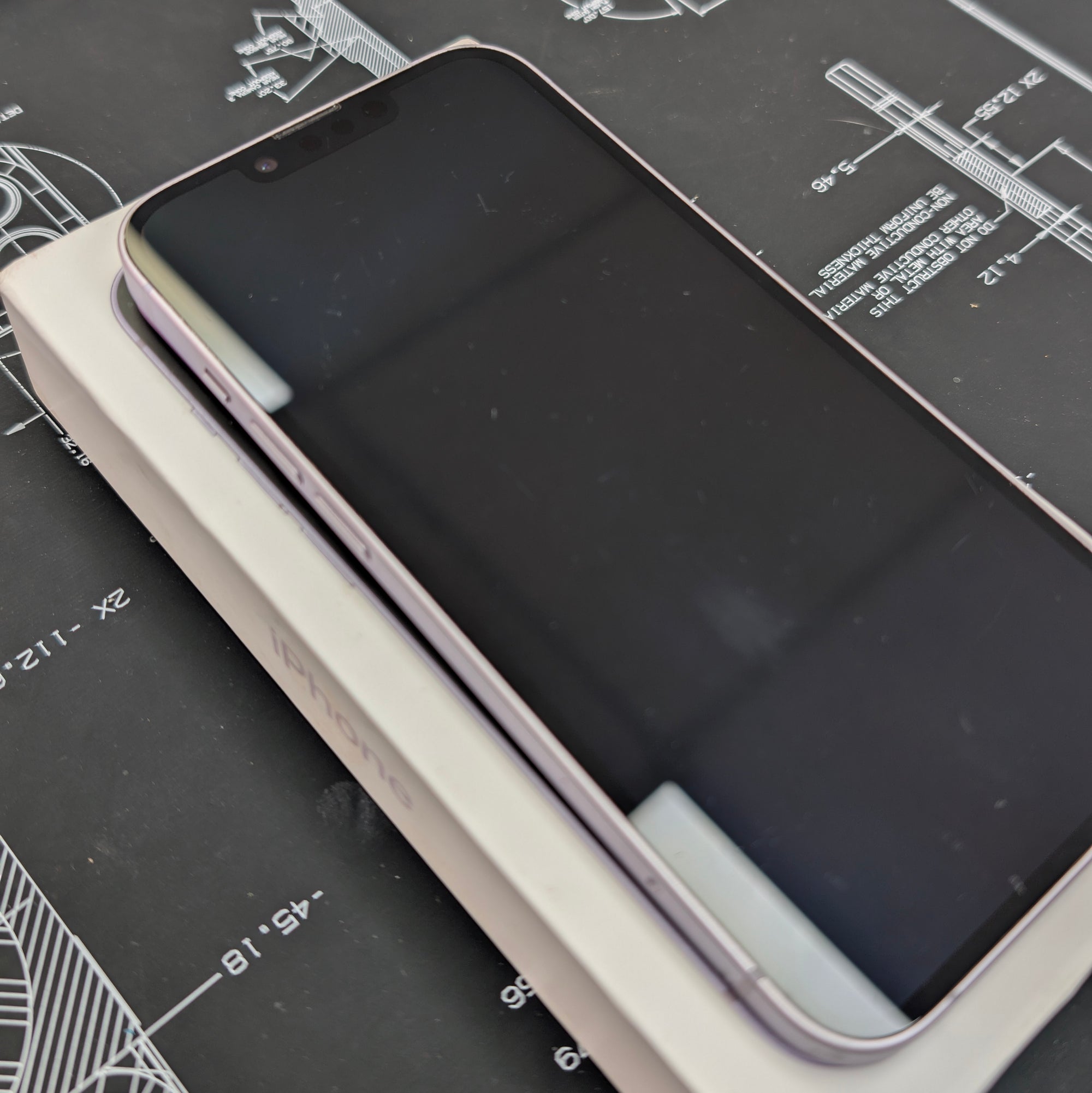 Apple iPhone 14 128GB Purple 100% Batt Health