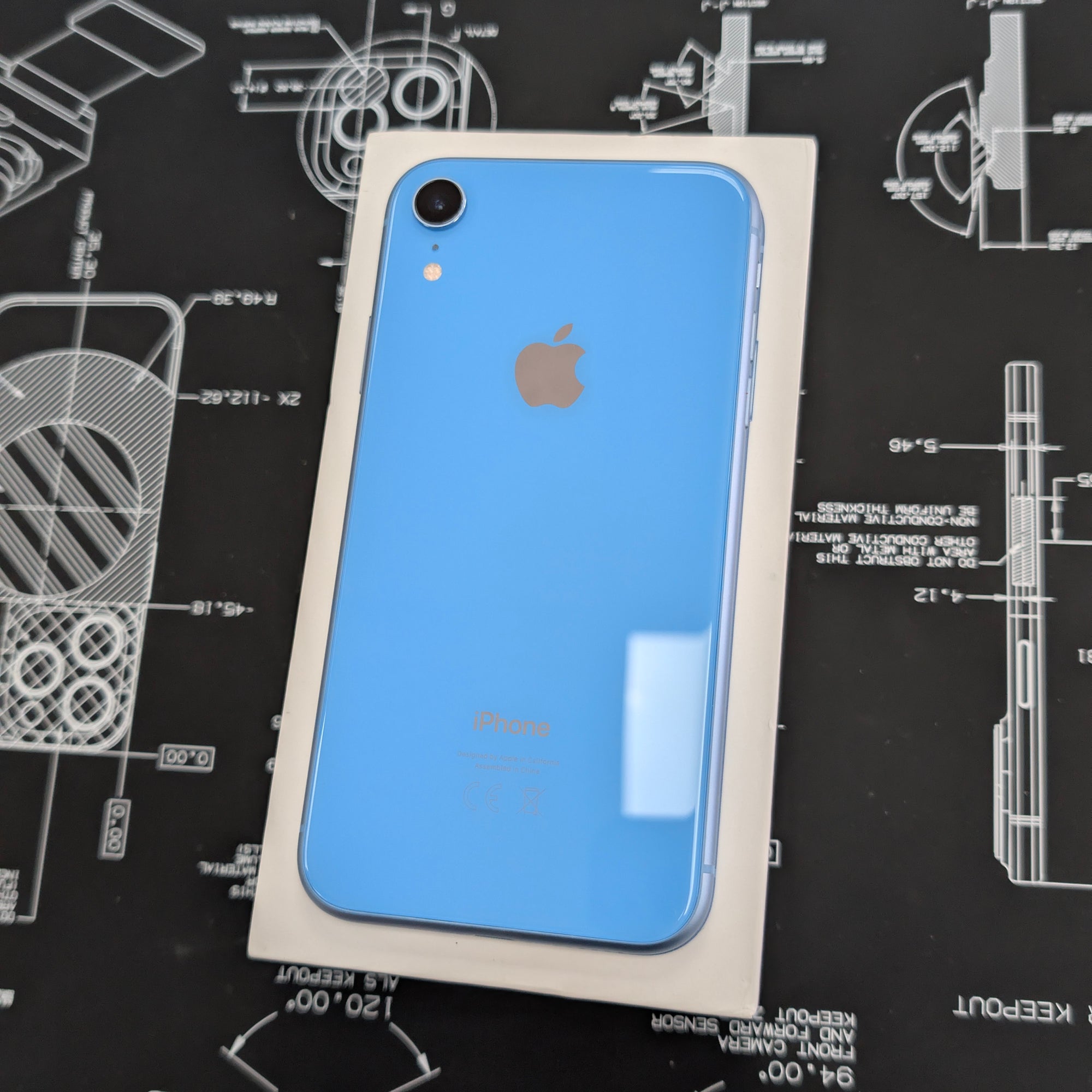 Apple iPhone XR 128GB Blue 100% Battery Health