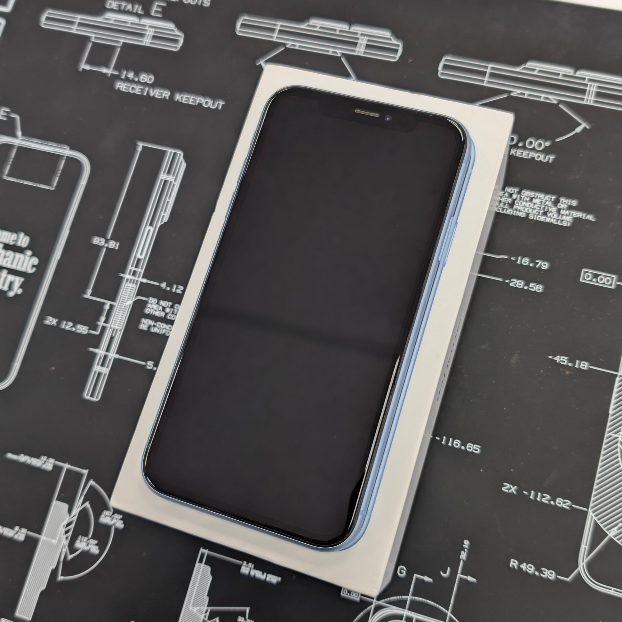 Apple iPhone XR 128GB Blue 100% Battery Health