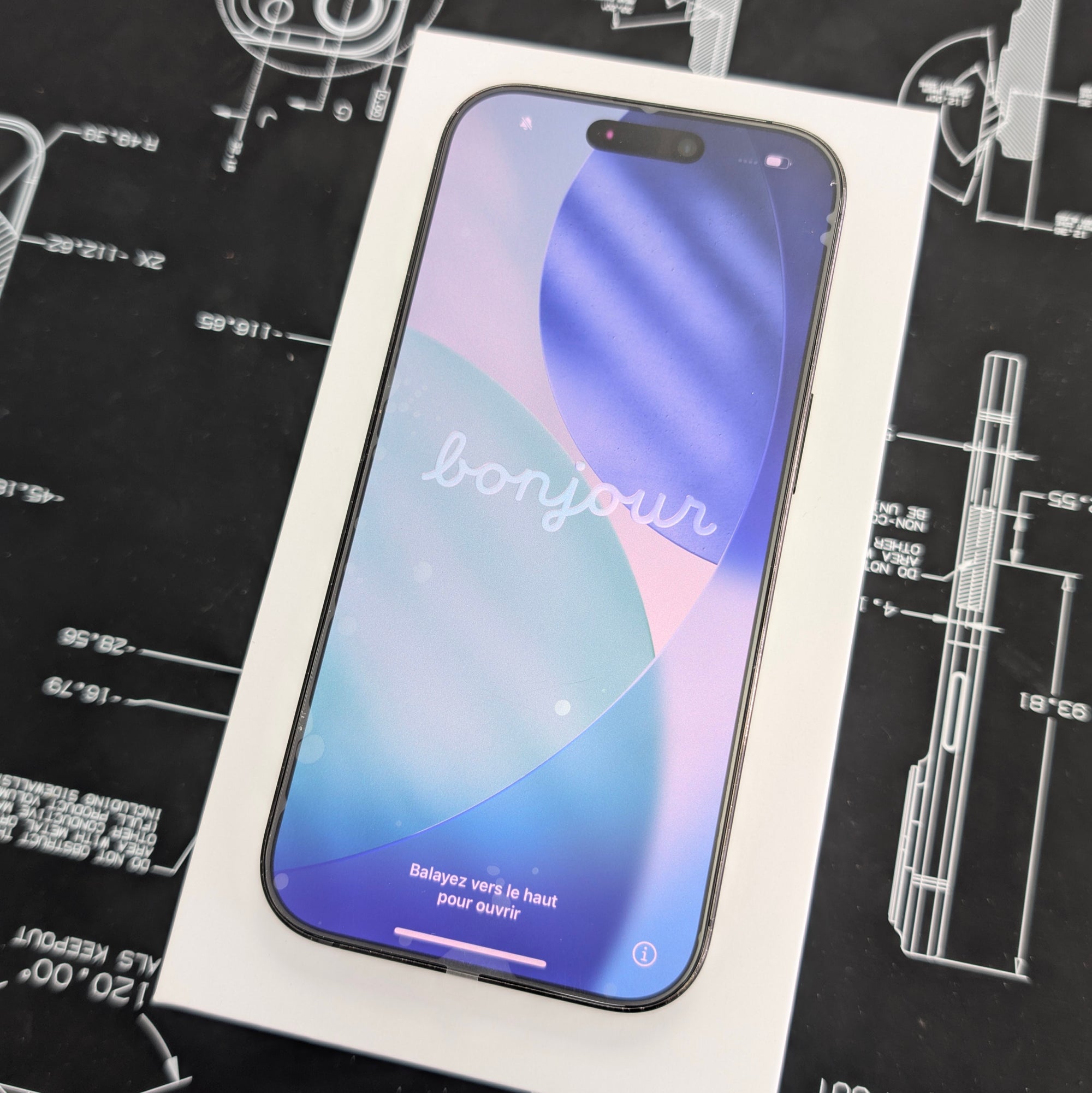 Apple iPhone 16 Pro Black Titanium 128GB - Original 91% Battery Health