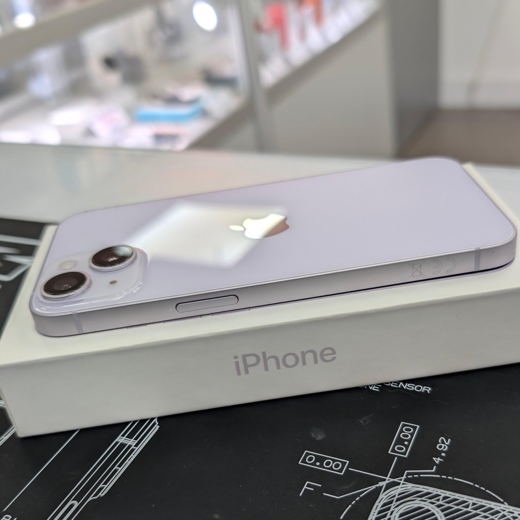 Apple iPhone 14 128GB - Purple - 100% Battery Health