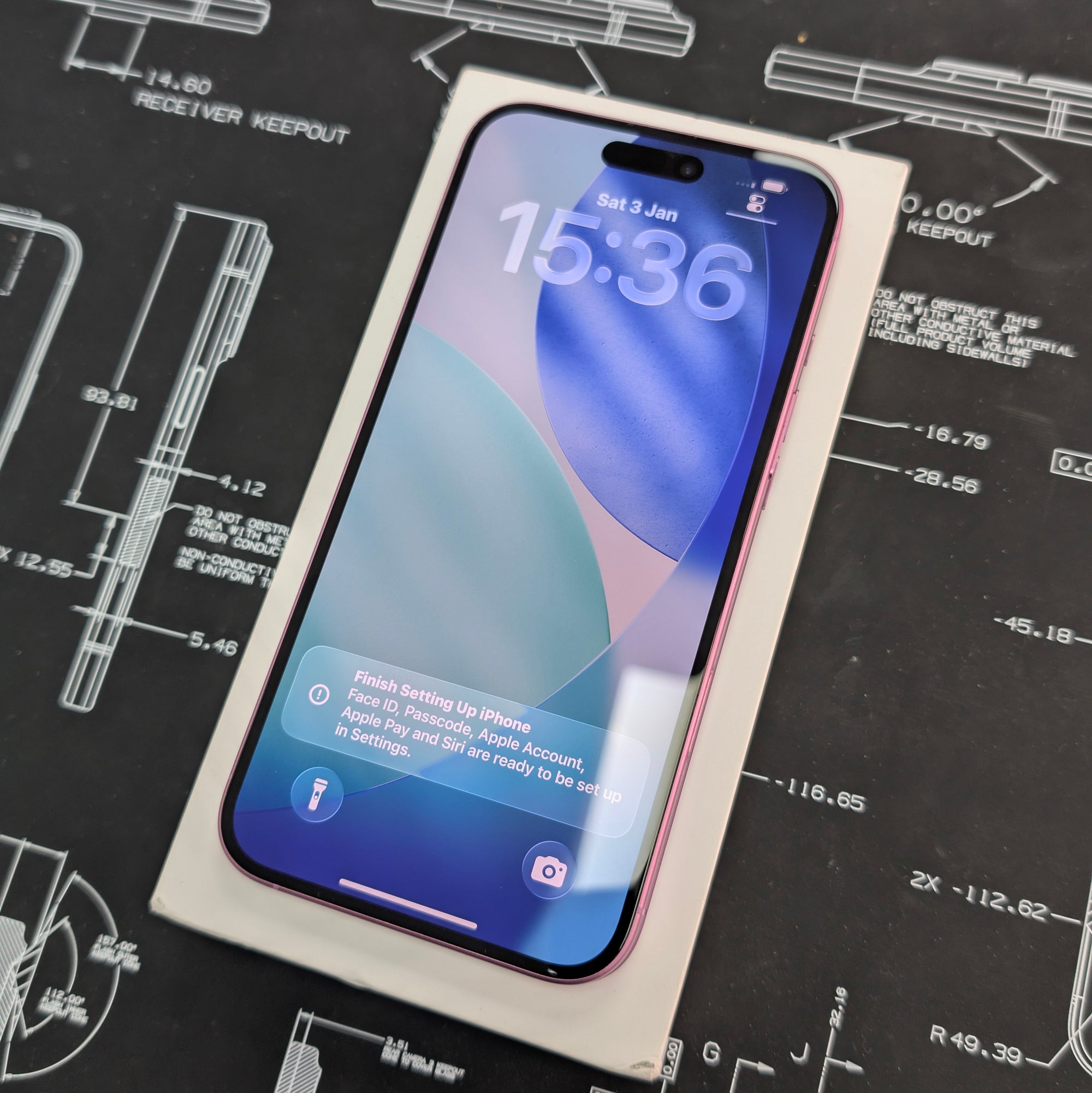 Apple iPhone 16 Plus 128GB Pink 100% Battery Health