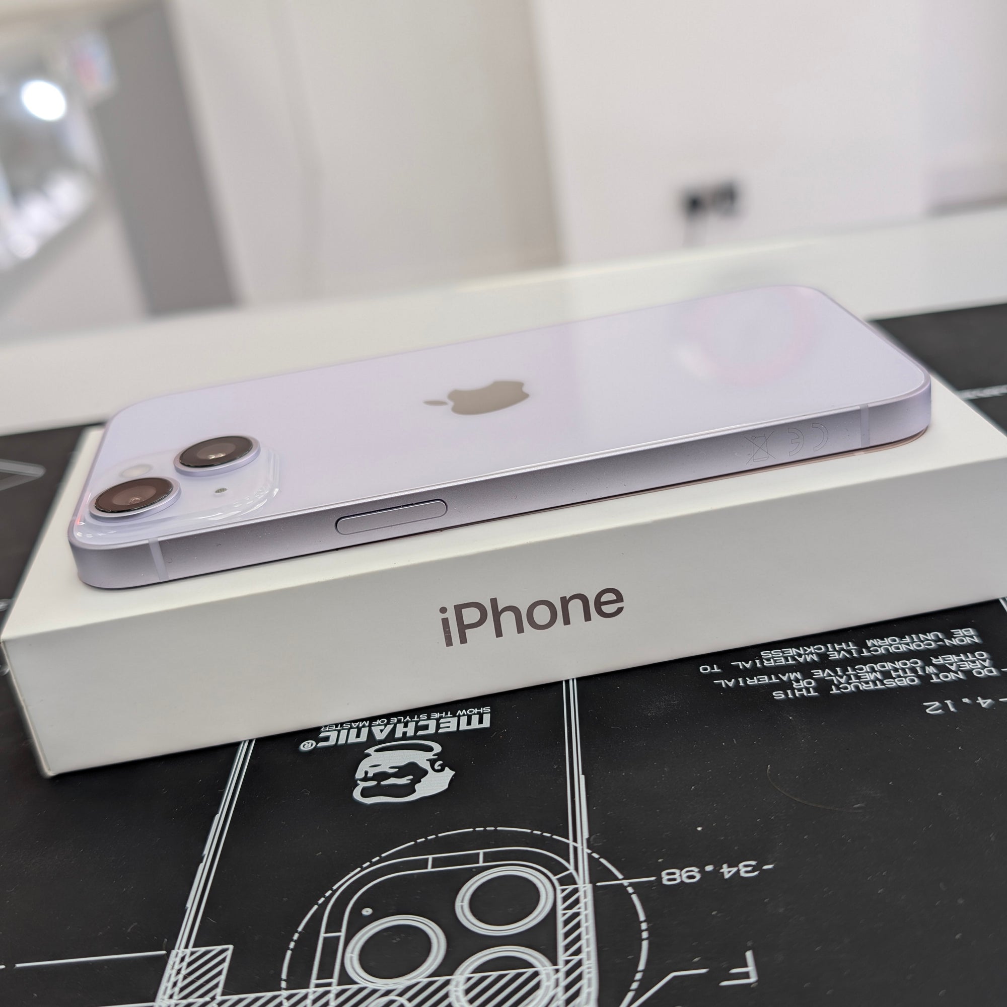 Apple iPhone 14 128GB Purple - 100% Battery Health