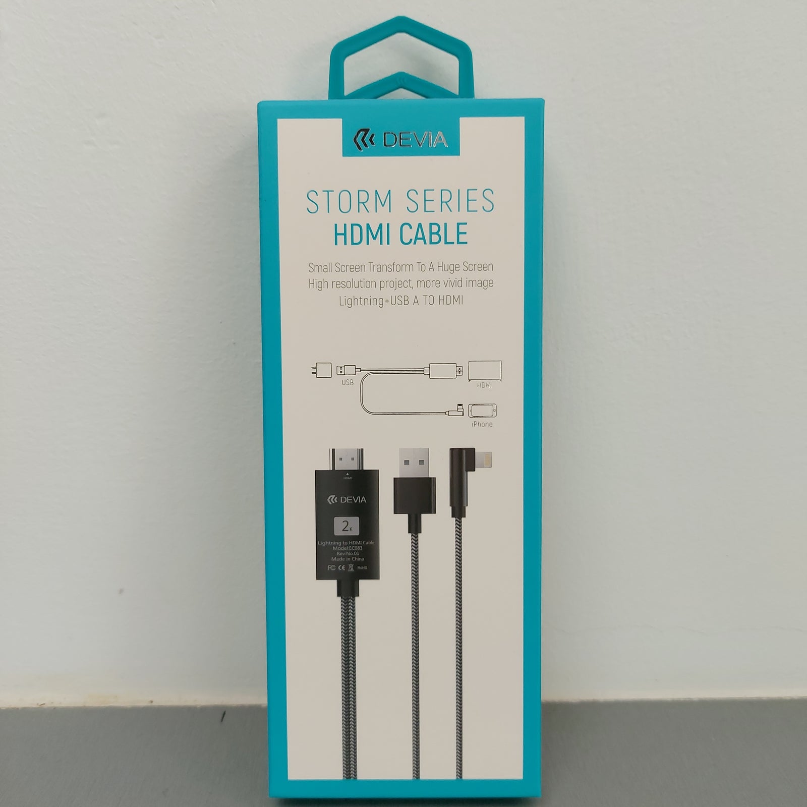 Devia Storm Series HDMI Cable for Lightning