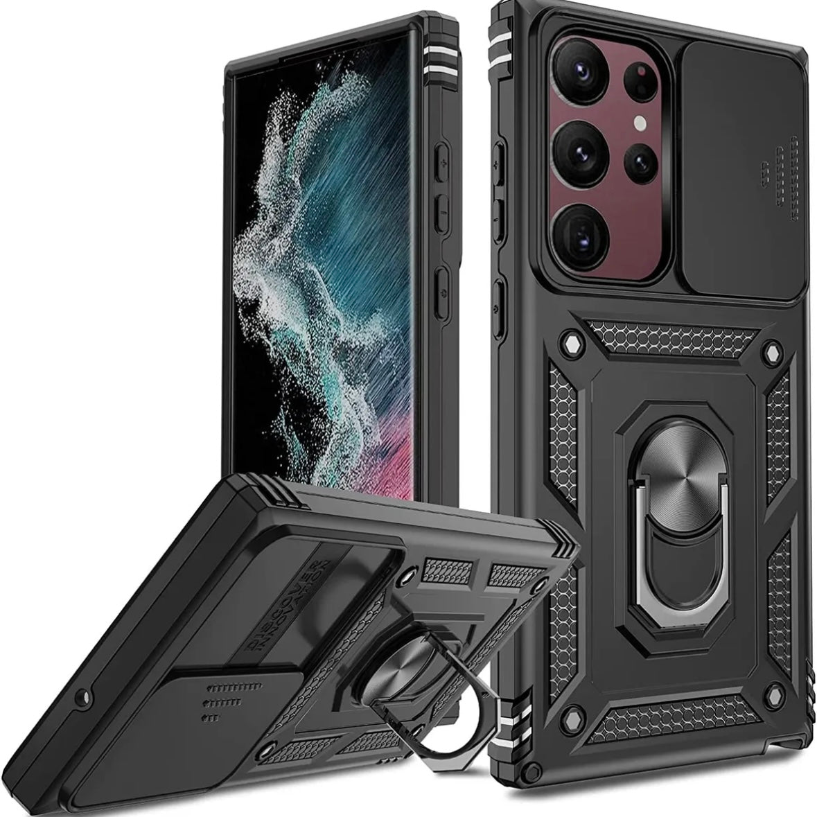 Tough Armour Tactical Grade Protection Rear Case for Samsung