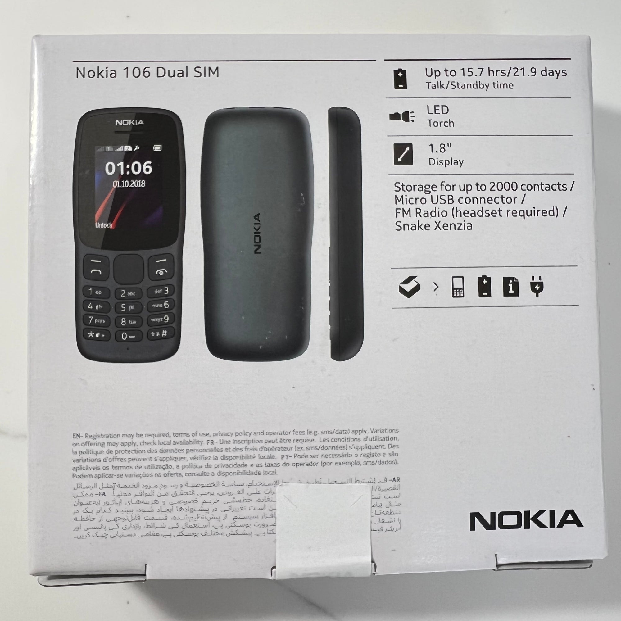 Nokia 105 Basic Mobile Phone