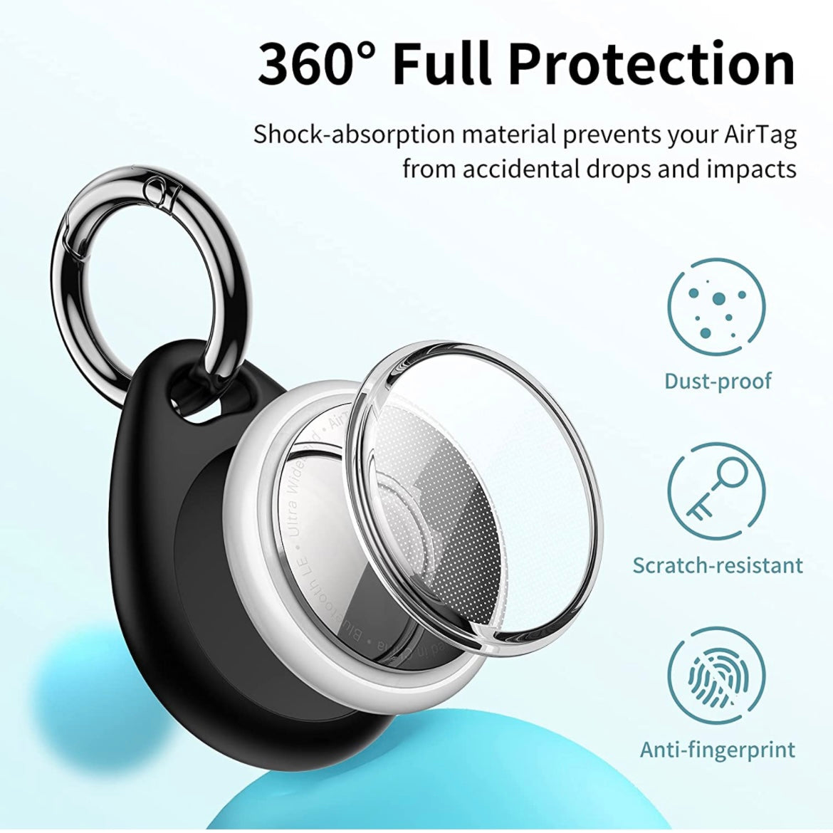 Apple Airtag Keychain Holder