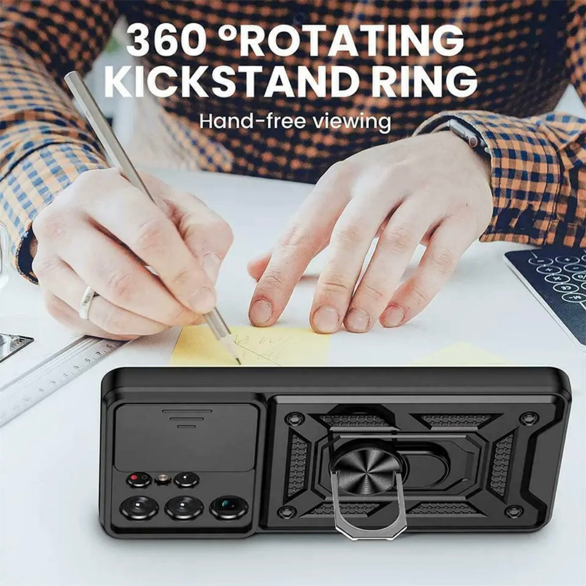 Tough Armour Tactical Grade Protection Rear Case for Samsung