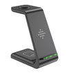 Three in one Wireless Charger 3 in 1 Stand 15w Fast charger