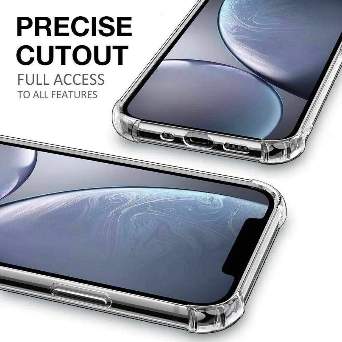 Samsung A Series Model Brute Clear High Impact Protection Case