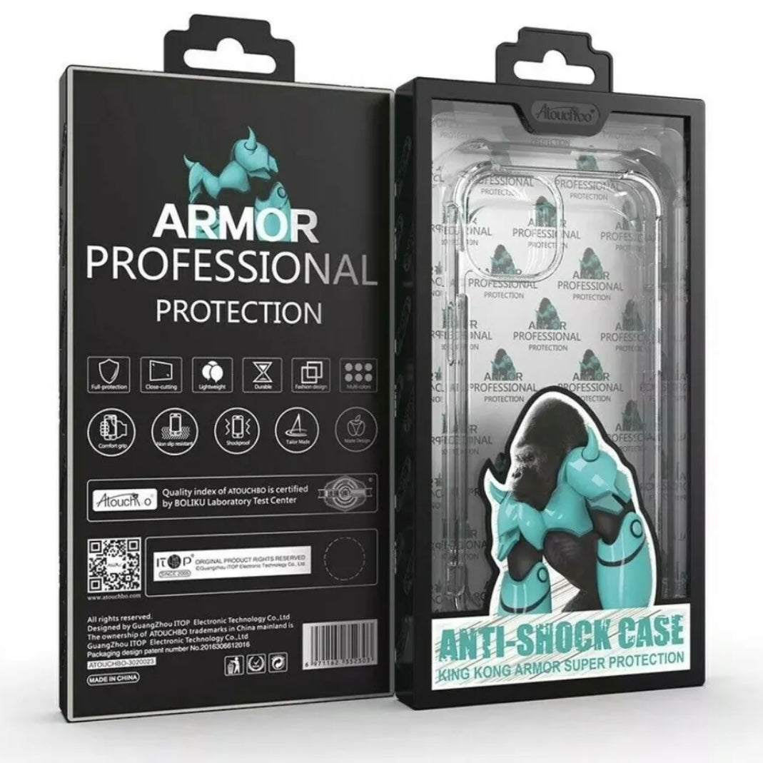 Samsung A Series Model Brute Clear High Impact Protection Case