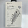Devia 10000 MAH Power Bank with 4 cables White
