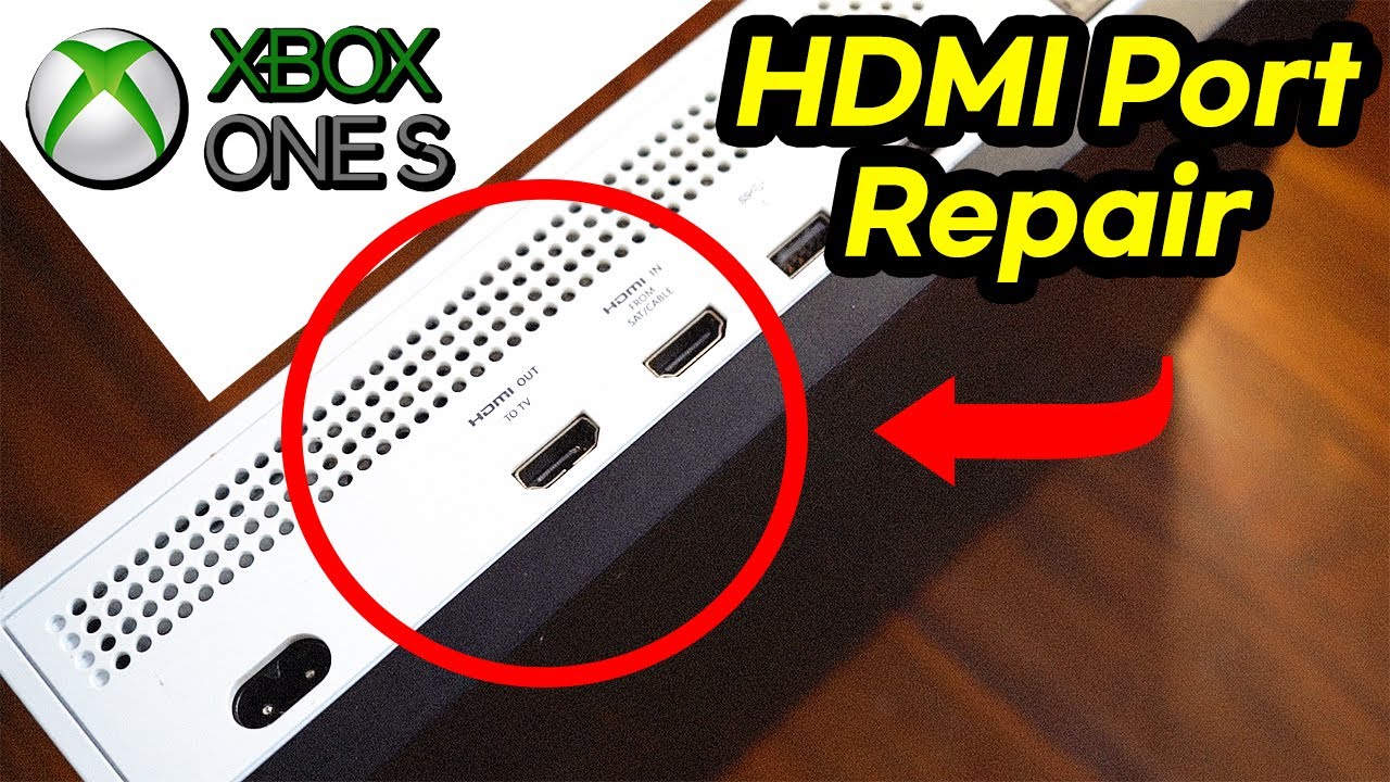 Xbox HDMI Port Game Console Repair